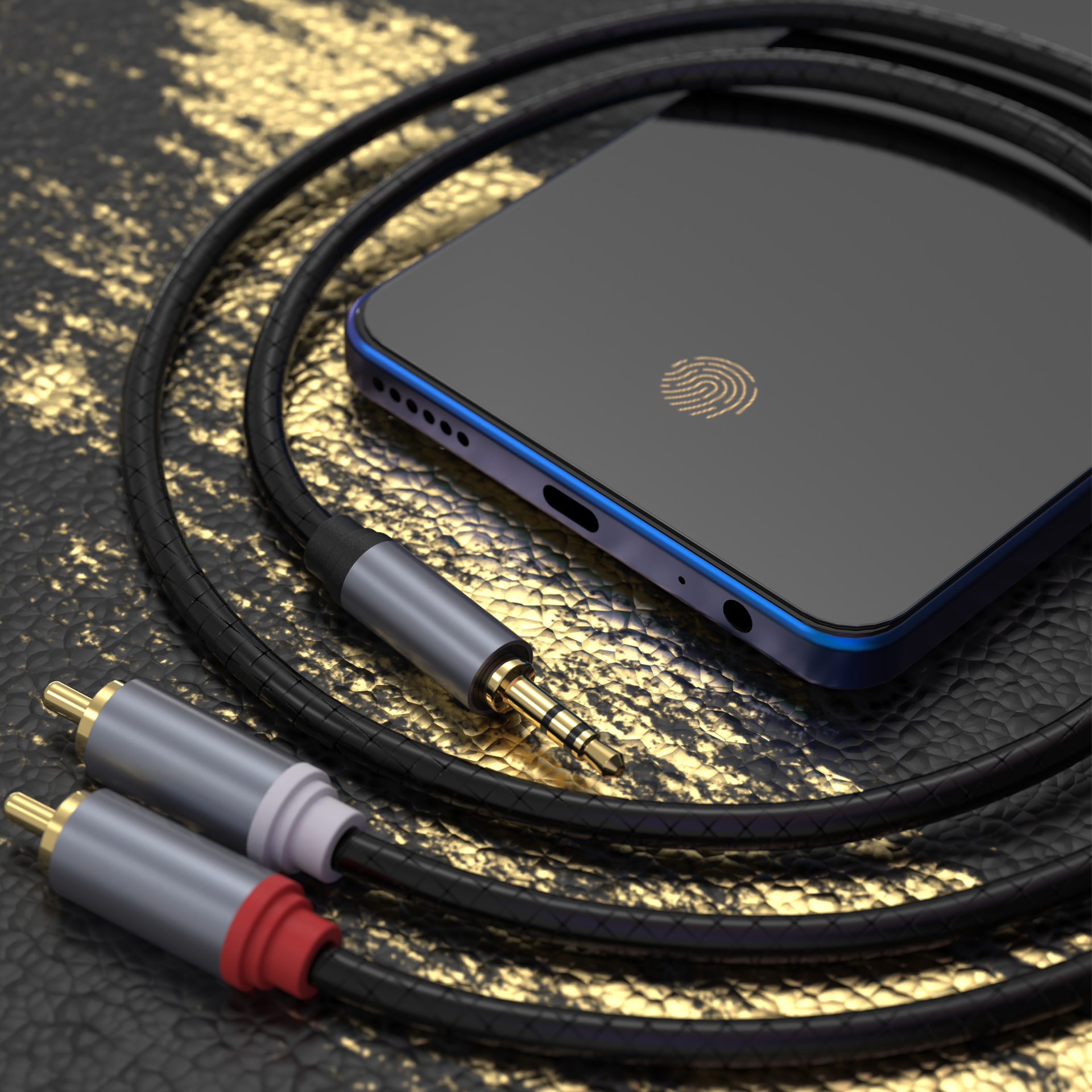 HiFi 3.5mm Stereo Audio Cable  - Audio And Music Splitter recensie en prijs