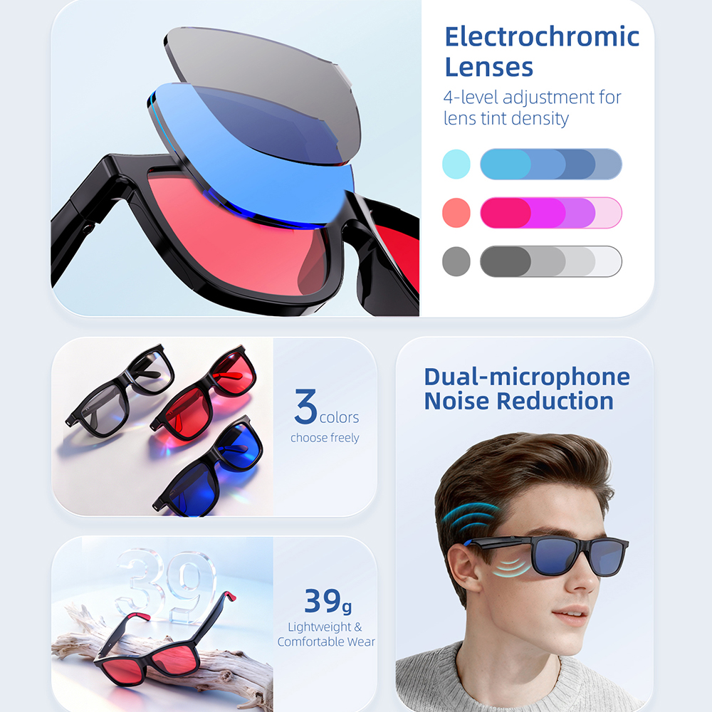 G60 Electrochromic Smart Audio - Audio Music Bluetooth recensie en prijs